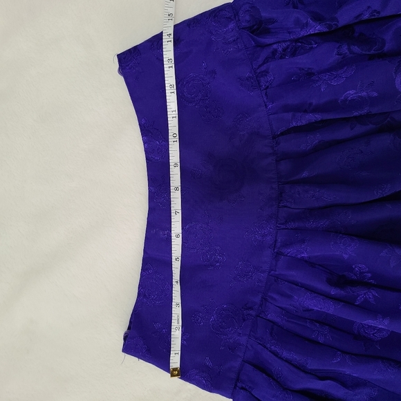 Vintage Marie st Clair 100% rayon womens skirt size 8 - Picture 8 of 11